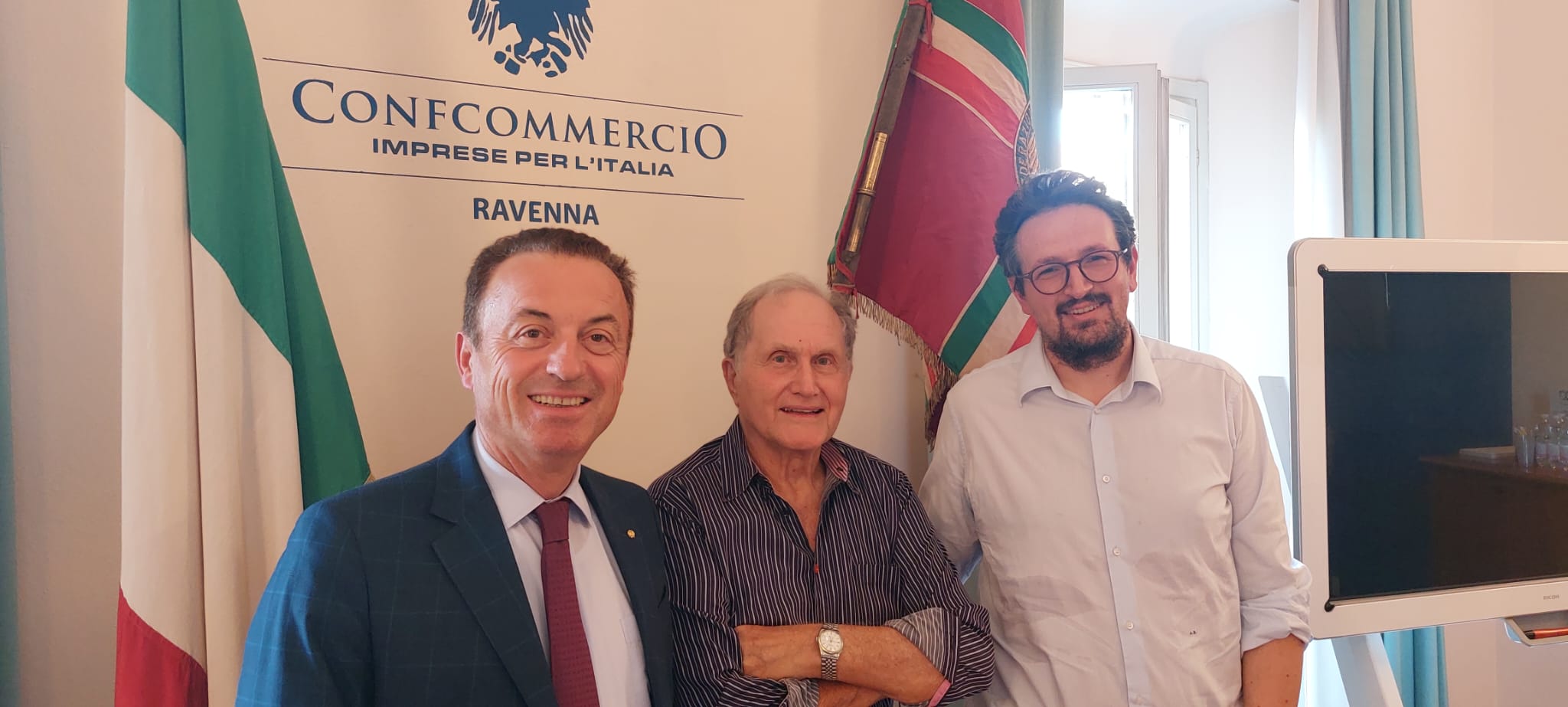 Mauro Mambelli Ottavio Righini e Alessandro Barattoni